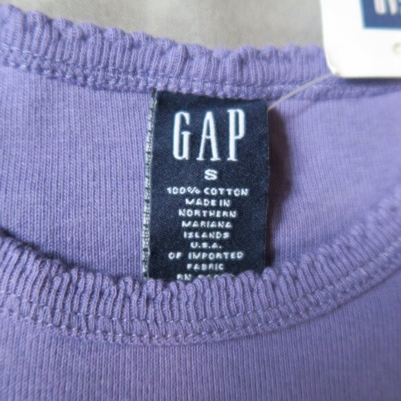 GapKids Girls Long Sleeve Purple Tee Small (5/6) NWT - Picture 3 of 7